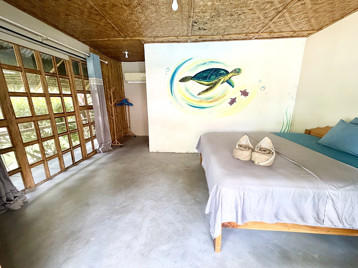 King bed room at Blue Season Camiguin resort