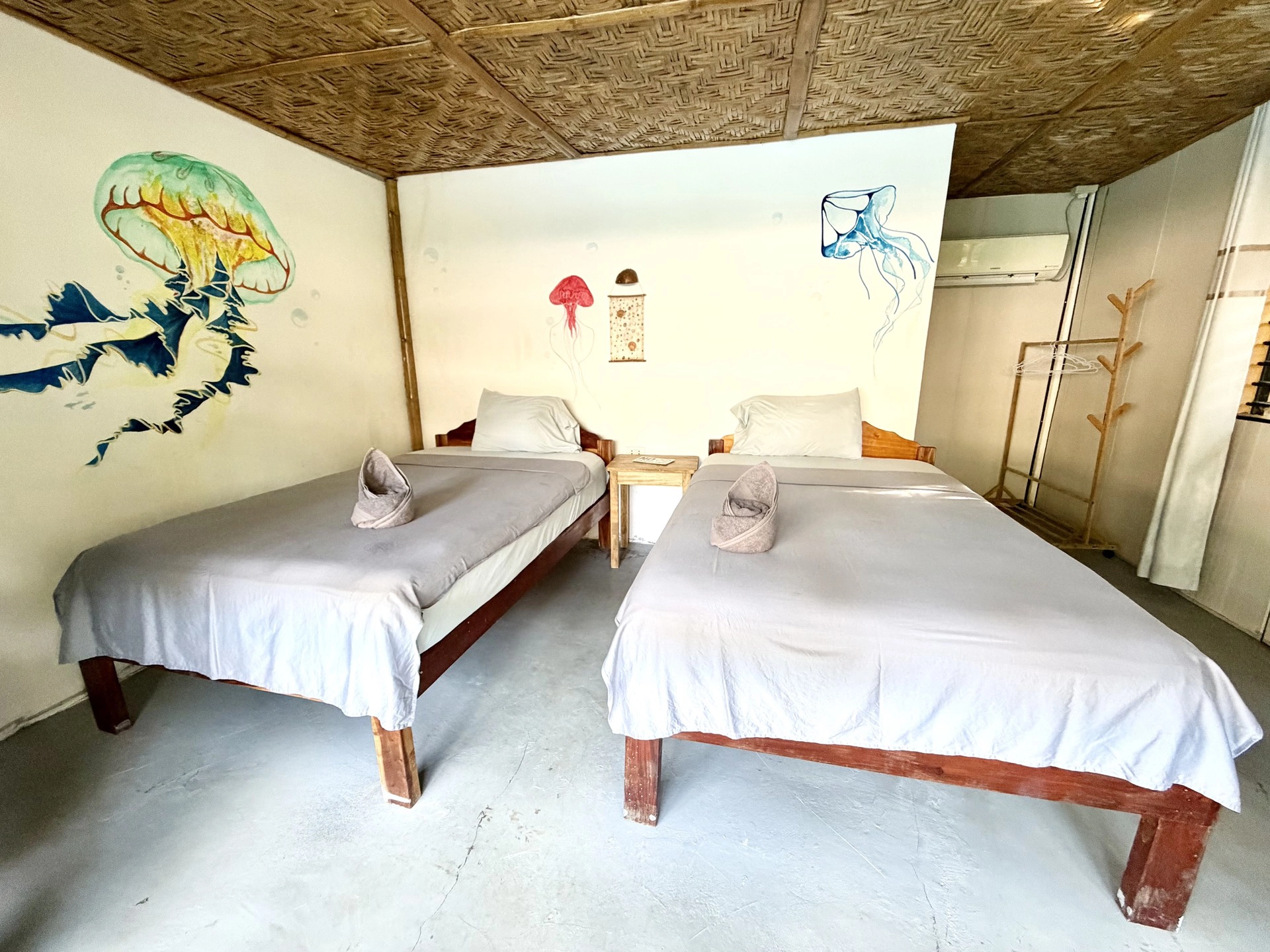 Twin bed room at Blue Season Camiguin resort
